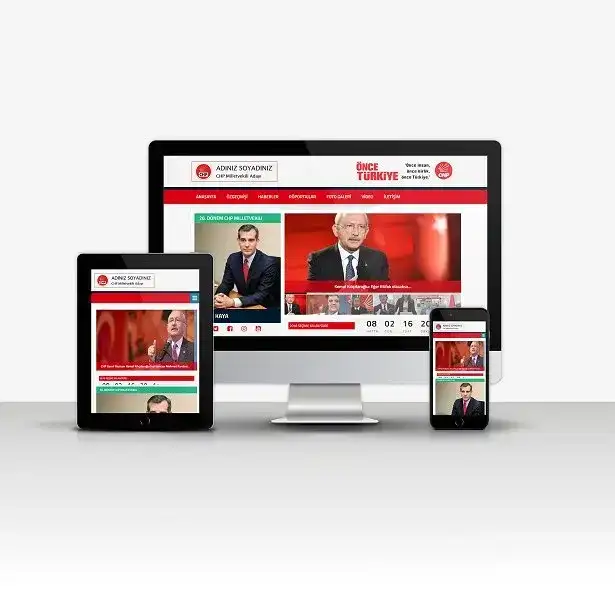 CHP Aday Tanıtım Sitesi V2 — Ürünler — Konya Sosyal Medya Ajansı