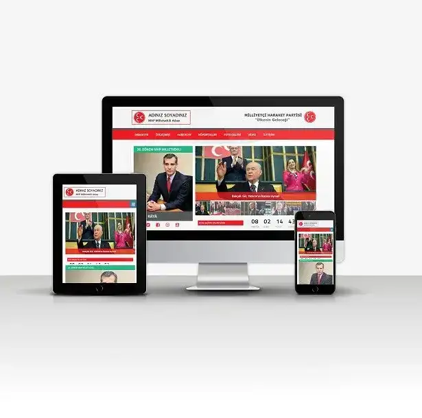 MHP Aday Tanıtım Sitesi V2 — Ürünler — Konya Sosyal Medya Ajansı