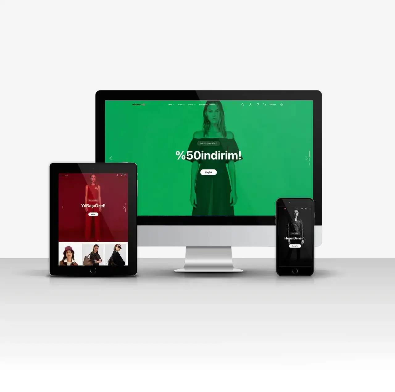 Profesyonel E-Ticaret V8 Fashion — Ürünler — Konya Sosyal Medya Ajansı